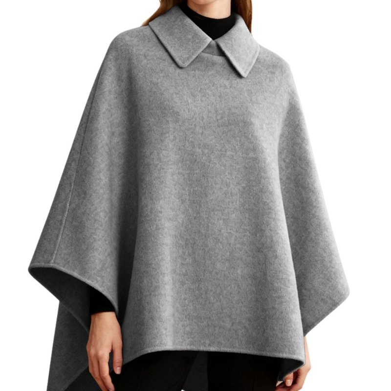 画像3: Wool cloak cape coat　ウールケープマントコートジャケット (3)