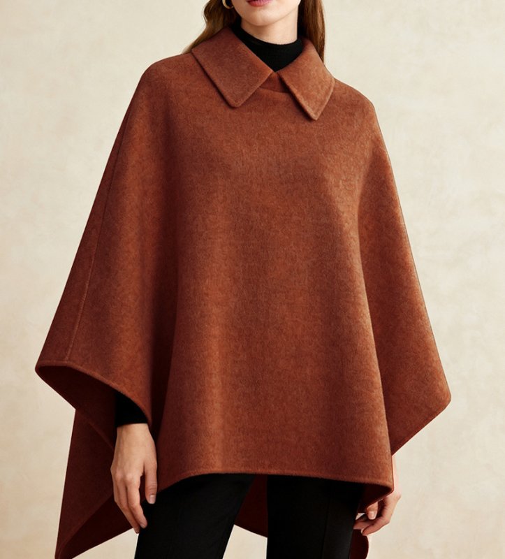 画像6: Wool cloak cape coat　ウールケープマントコートジャケット (6)