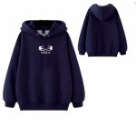 画像1: Unisex NASA x Letter Print Hoodie  男女兼用 ユニセックスNASA×レタープリントフーディパーカー (1)