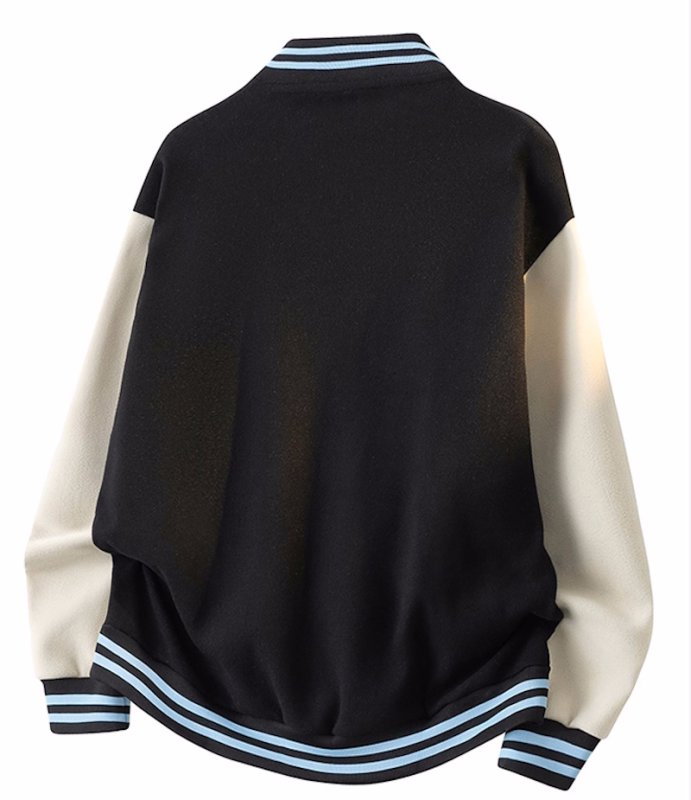 画像5: NASA logo stadium jumper jacket baseball uniform  blouson ユニセックス 男女兼用 NASAナサロゴスタジャン スタジアムジャンパー  ジャケットブルゾン (5)