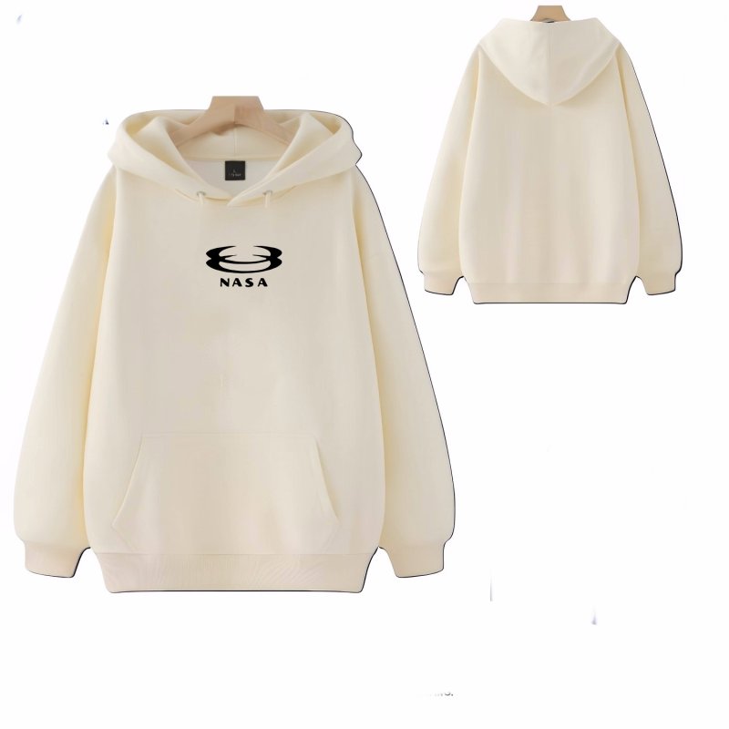 画像3: Unisex NASA x Letter Print Hoodie  男女兼用 ユニセックスNASA×レタープリントフーディパーカー (3)