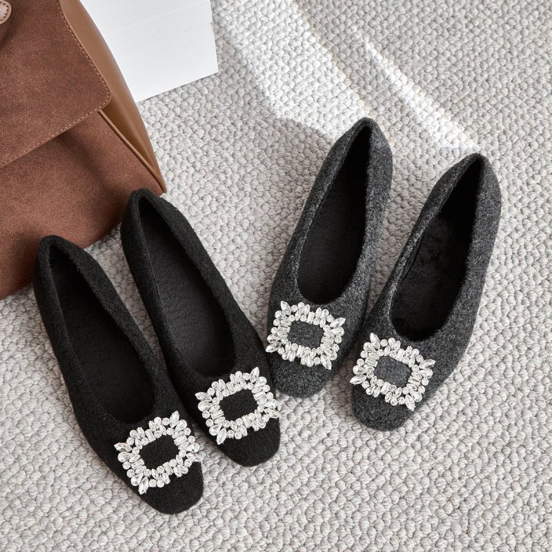 画像6: Women's Rhinestone wedge pumps　ラインストーン付きインヒール  パンプス シューズ  (6)