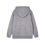 画像5: Unisex Garfield knitted zip-up hoodie sweater cardigan   男女兼用ガーフィールド編み込みジップアップフーディカーディガンセーターニット (5)
