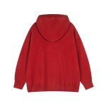 画像4: Unisex Pluto Braided Zip-Up Hoodie Sweater Cardigan knitted zip-up hoodie sweater cardigan   男女兼用プルート編み込みジップアップフーディカーディガンセーターニット (4)