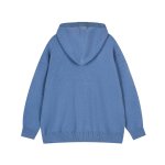 画像5: Unisex Pluto Braided Zip-Up Hoodie Sweater Cardigan knitted zip-up hoodie sweater cardigan   男女兼用プルート編み込みジップアップフーディカーディガンセーターニット (5)