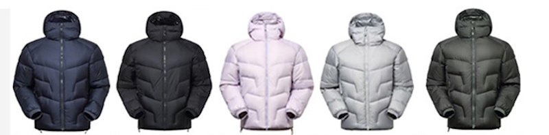 画像6: Quilted Hoody Down Jacket coat 　ユニセックス 男女兼用 キルティングフーディダウンジャケットコート (6)