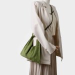 画像15: Triangle Leather Tote Shoulder Crossbody Bag　トライアングルレザートートショルダークロスボディバッグ (15)