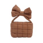 画像2: Lightweight quilted ribbon handle tote bag　キルティングリボンハンドルライトウェイトトートバッグ (2)