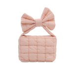 画像3: Lightweight quilted ribbon handle tote bag　キルティングリボンハンドルライトウェイトトートバッグ (3)