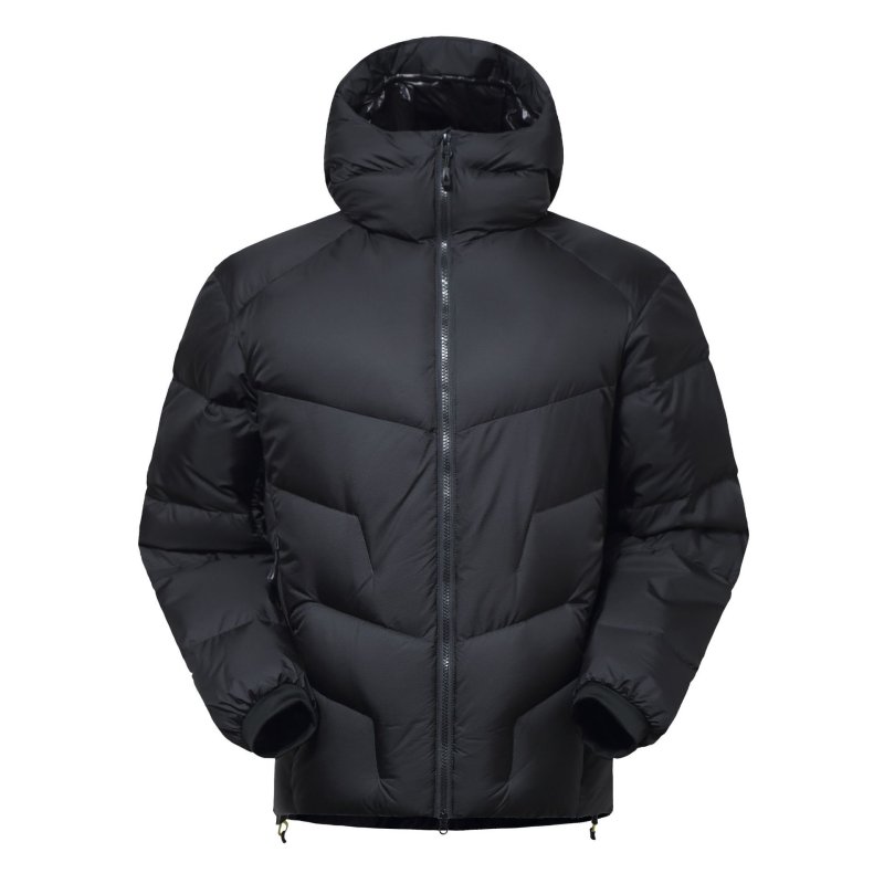 画像1: Quilted Hoody Down Jacket coat 　ユニセックス 男女兼用 キルティングフーディダウンジャケットコート (1)