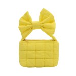 画像4: Lightweight quilted ribbon handle tote bag　キルティングリボンハンドルライトウェイトトートバッグ (4)