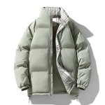 画像5: Checkpoint Zip-Up Basic Down Jacket coat ユニセックス 男女兼用 チェックポイントジップアップベーシックダウンコート (5)
