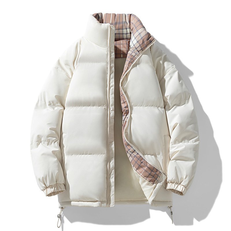 画像4: Checkpoint Zip-Up Basic Down Jacket coat ユニセックス 男女兼用 チェックポイントジップアップベーシックダウンコート (4)
