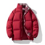 画像6: Checkpoint Zip-Up Basic Down Jacket coat ユニセックス 男女兼用 チェックポイントジップアップベーシックダウンコート (6)