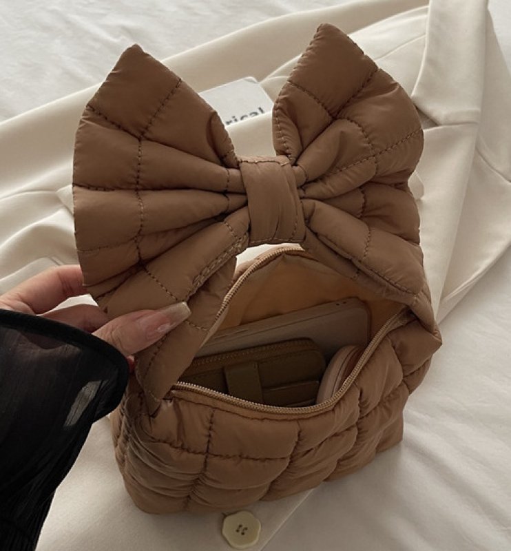 画像9: Lightweight quilted ribbon handle tote bag　キルティングリボンハンドルライトウェイトトートバッグ (9)