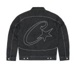 画像2: Star embroidered denim jacket　ユニセックス 男女兼用 スター刺繍デニムGジャンジャケット (2)