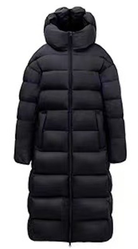 画像7: Puff Hoody White Duck Down Long Coat パフフーディホワイトダックダウンロングコート (7)