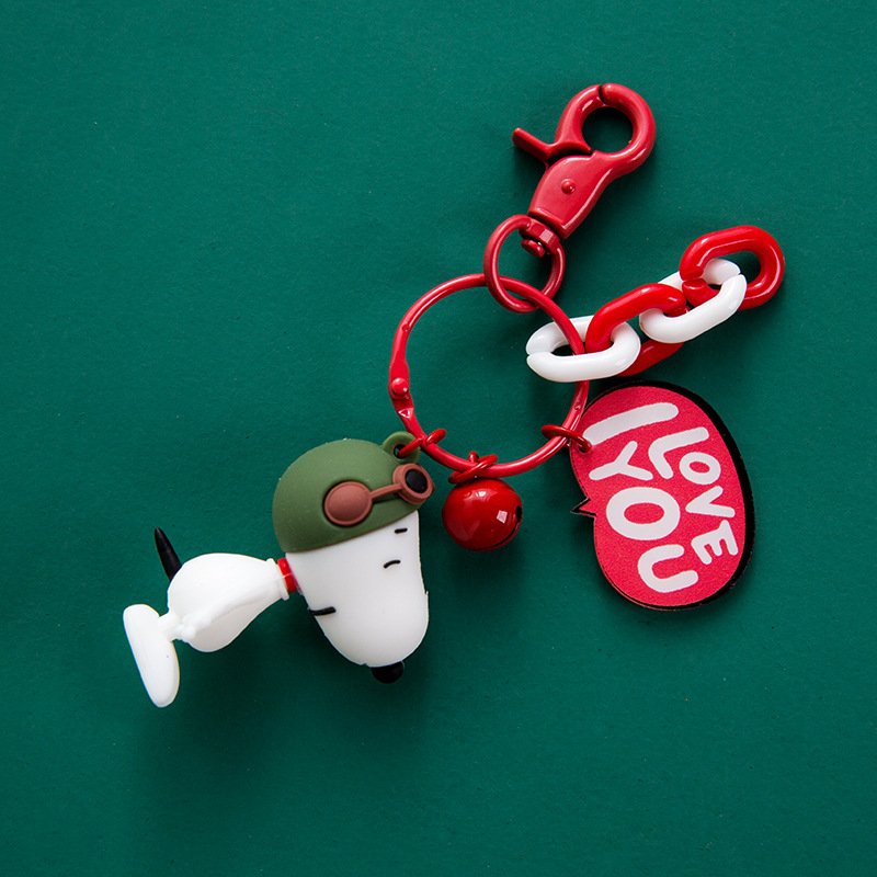 画像3: Snoopy bag charm key ring  Fashion Accessory   スヌーピーバッグチャームキーホルダーファッションチャーム (3)