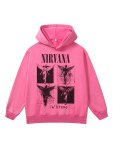 画像4: Unisex Nirvana Four Quadrant Wash Hoodie  男女兼用 ユニセックスニルヴァーナ フォー・クアドラントウォッシュフーディ (4)