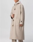 画像8: Long duffle hoodie coat ユニセックス 男女兼用 ロングダッフルフーディコート (8)