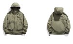 画像4: Advanced Outdoor Windbreaker Jacket Coat ユニセックス 男女兼用 アドバンスアウトドアウィンドブレーカージャケットコート (4)