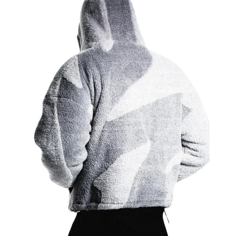 画像6: Day one Classic Midnight Fleece エコファー フーディー モコモコ フリース パーカー ジャケット (6)