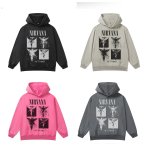 画像5: Unisex Nirvana Four Quadrant Wash Hoodie  男女兼用 ユニセックスニルヴァーナ フォー・クアドラントウォッシュフーディ (5)