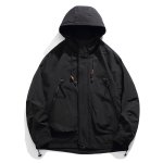 画像3: Advanced Outdoor Windbreaker Jacket Coat ユニセックス 男女兼用 アドバンスアウトドアウィンドブレーカージャケットコート (3)