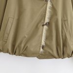 画像3: Fur lapel horn button coat jacket ファーカラーラペルホーンボタンジャケットコート (3)