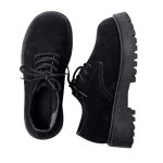 画像5: Unisex High-top lace-up leather derby desert boots 男女兼用ユニセックスレザーレースアップハイカットブーツデザートブーツマーティンブーツ (5)