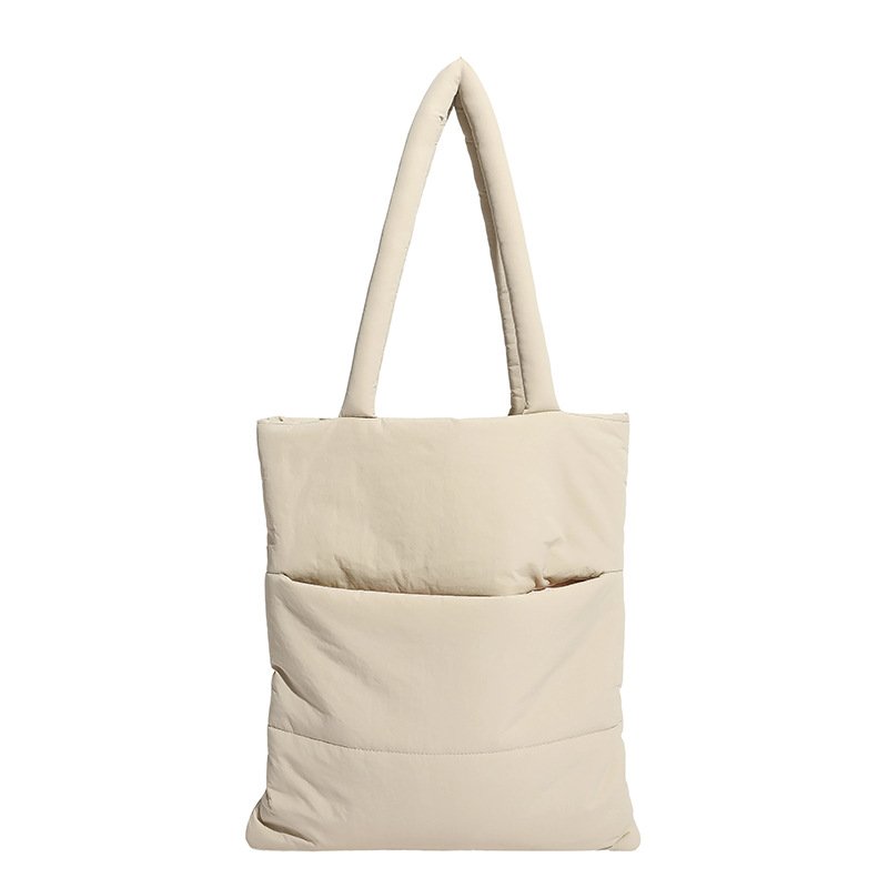 画像4: Basic Down Tote Shoulder Bag ベーシックダウントートショルダーバッグ (4)