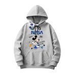 画像6: NASA x Mickey Mouse Sweatshirt Hoodie ユニセックス 男女兼用 NASA ナサ× ミッキーマウス ウェットパーカー トレーナー (6)