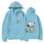 画像13: Unisex Snoopy and Woodstock who got hurt Print  Hoodie  sweatshirt  ユニセックス男女兼用怪我のスヌーピー&ウッドストックフーディスウェットパーカー  (13)