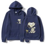 画像4: Unisex Snoopy and Woodstock who got hurt Print  Hoodie  sweatshirt  ユニセックス男女兼用怪我のスヌーピー&ウッドストックフーディスウェットパーカー  (4)