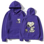 画像15: Unisex Snoopy and Woodstock who got hurt Print  Hoodie  sweatshirt  ユニセックス男女兼用怪我のスヌーピー&ウッドストックフーディスウェットパーカー  (15)