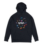 画像2: Unisex PLANETS NASA Print Hoodie  sweatshirt  ユニセックス男女兼用プラネットナサフーディスウェットパーカー  (2)