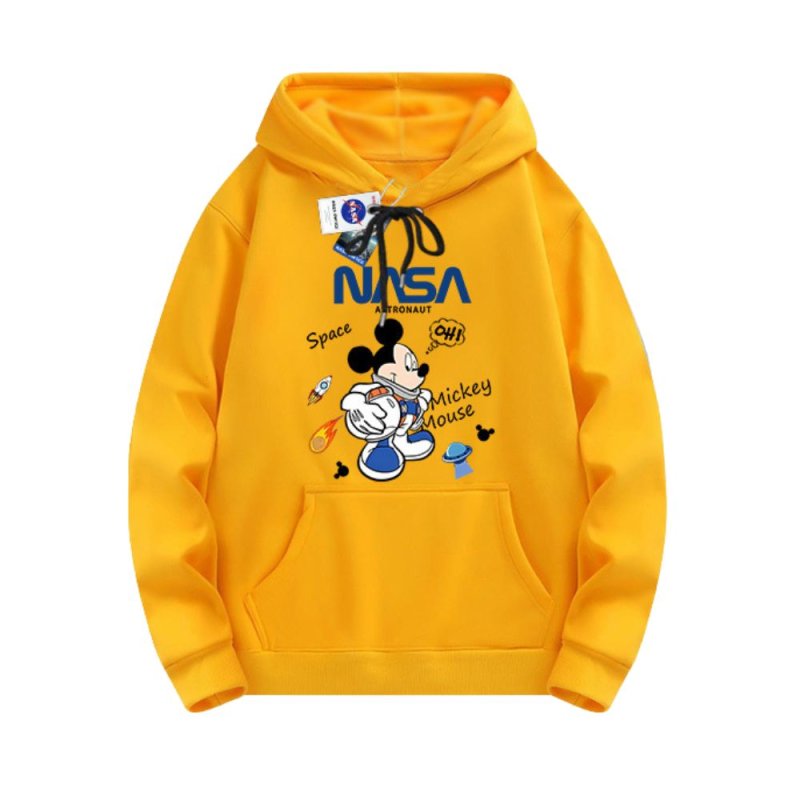 画像3: NASA x Mickey Mouse Sweatshirt Hoodie ユニセックス 男女兼用 NASA ナサ× ミッキーマウス ウェットパーカー トレーナー (3)