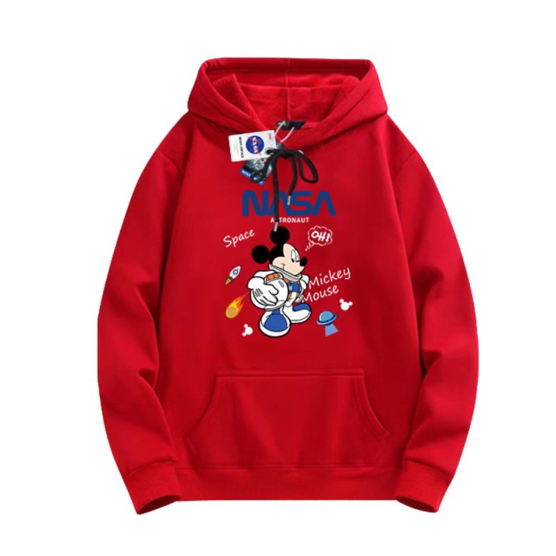 画像5: NASA x Mickey Mouse Sweatshirt Hoodie ユニセックス 男女兼用 NASA ナサ× ミッキーマウス ウェットパーカー トレーナー (5)