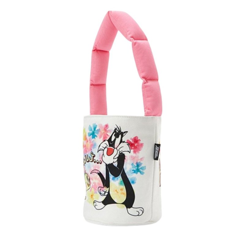 画像1: Bugs Bunny Looney Tunes bucket bag Tote  Bag　バックスバニールーニーテューンズミニトートバッグ エコバッグ (1)