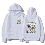 画像3: Unisex Snoopy and Woodstock who got hurt Print  Hoodie  sweatshirt  ユニセックス男女兼用怪我のスヌーピー&ウッドストックフーディスウェットパーカー  (3)