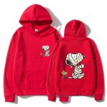 画像7: Unisex Snoopy and Woodstock who got hurt Print  Hoodie  sweatshirt  ユニセックス男女兼用怪我のスヌーピー&ウッドストックフーディスウェットパーカー  (7)