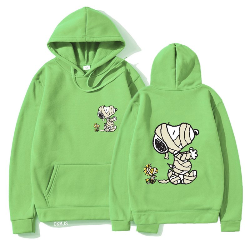 画像12: Unisex Snoopy and Woodstock who got hurt Print  Hoodie  sweatshirt  ユニセックス男女兼用怪我のスヌーピー&ウッドストックフーディスウェットパーカー  (12)