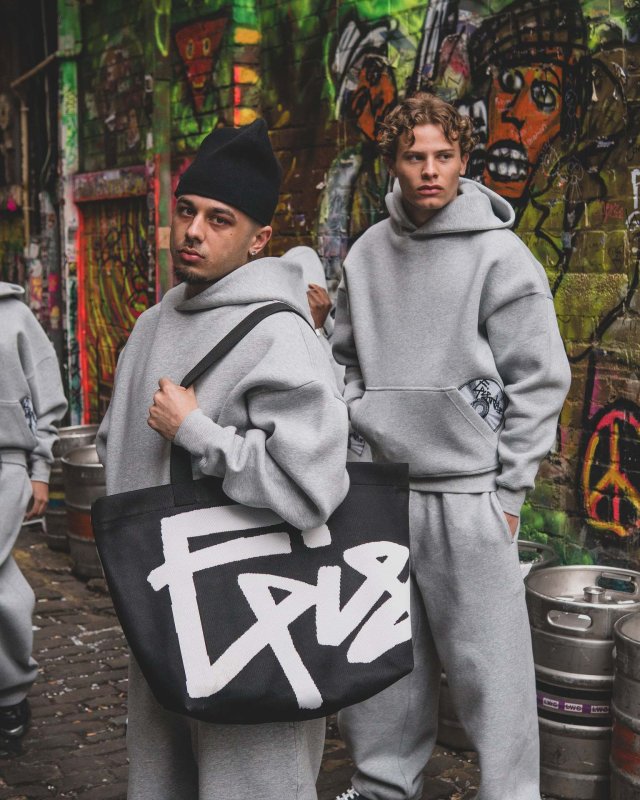 画像9: Vintage Street CD Embroidered Pullover Hoodie & Sweatpants Set ユニセックス男女兼用 ヴィンテージストリートCD刺繍フーディスウェットセットアップ スウェット&パンツ (9)