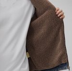 画像6: Heavyweight lamb's wool thick workwear denim cotton jacket Jumper  ユニセックス 男女兼用ヘビーウェイトデニムジャケットGジャン ブルゾン  (6)