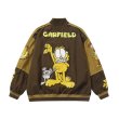 Garfield embroidered baseball uniformbaseball jacket stadium