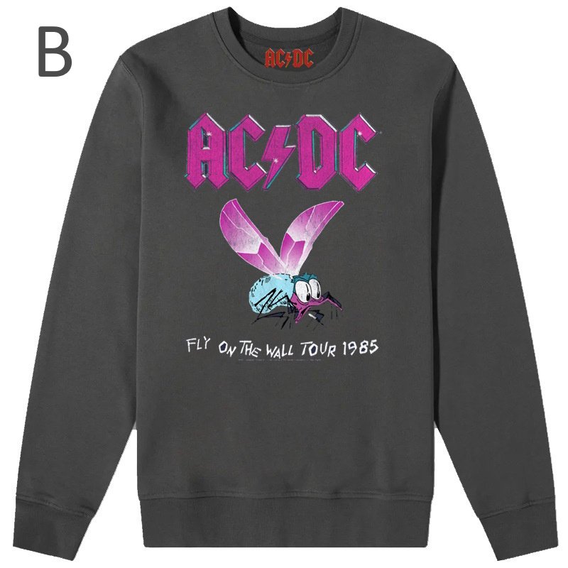 画像3: Unisex AC/DC rock band photos and graphic paintings Sweatshirt  Shirts Pullover  ACDCバンドフォト&グラフィックプリント スウェット トレーナー ユニセックス 男女兼用  (3)