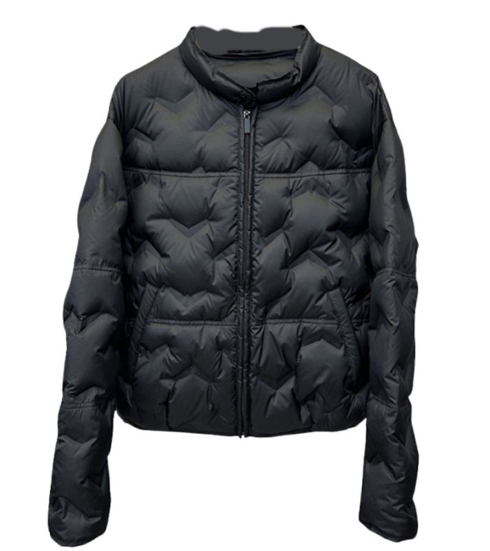画像3: Quilted white goose lightweight down jacket coat　ホワイトダッグキルティングライトウエイトダウンジャケットコート (3)