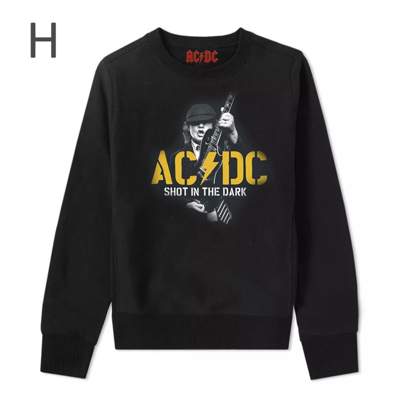 画像9: Unisex AC/DC rock band photos and graphic paintings Sweatshirt  Shirts Pullover  ACDCバンドフォト&グラフィックプリント スウェット トレーナー ユニセックス 男女兼用  (9)