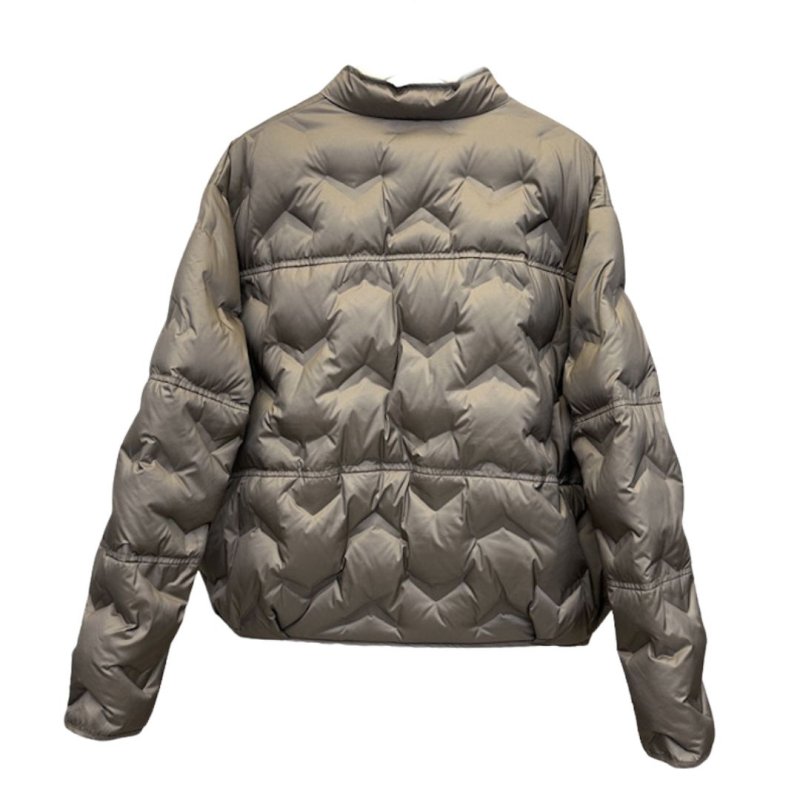 画像5: Quilted white goose lightweight down jacket coat　ホワイトダッグキルティングライトウエイトダウンジャケットコート (5)