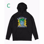 画像4: Unisex CAPTAIN PLANET Comic  vintage style Print Long sleeves Hoodie  キャプテン・プラネット ヴィンテージスタイル プリント 長袖 ラウンドネック スウェット  パーカー  (4)